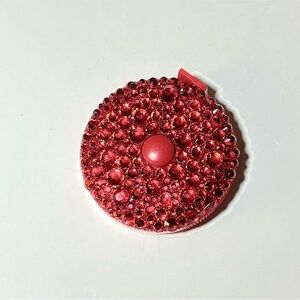 Red Rhinestone Tape Measure